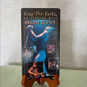 Bon Jovi Keep The Faith VHS 1993 mtv unplugged